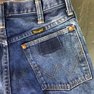 High waist vintage Wrangler denim